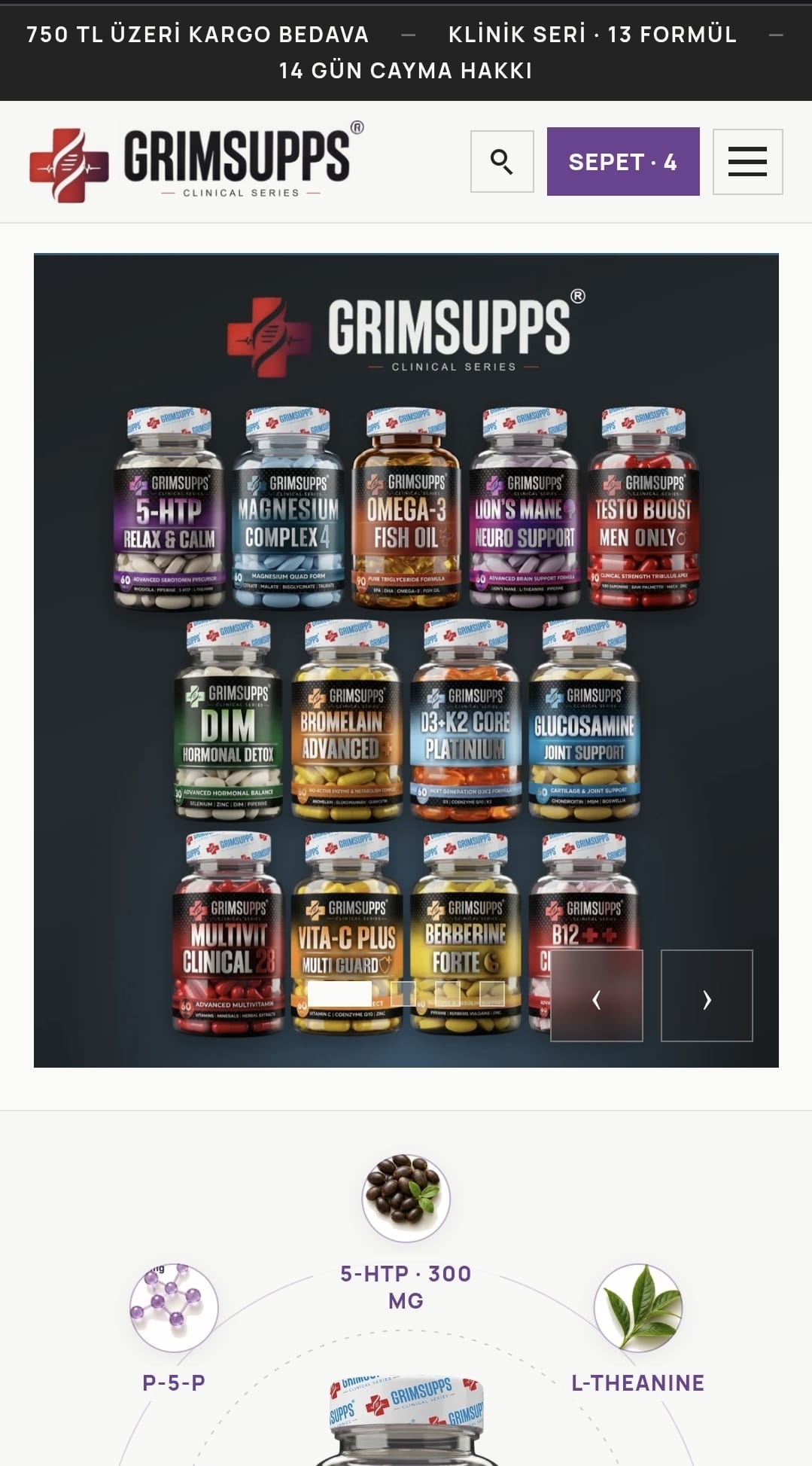 GRIM Supps mobil